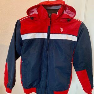 Boys official US Polo Assn. Jacket with hood